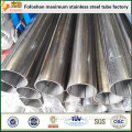 JIS SUS316l stainless steel industrial welded round pipe price per ton